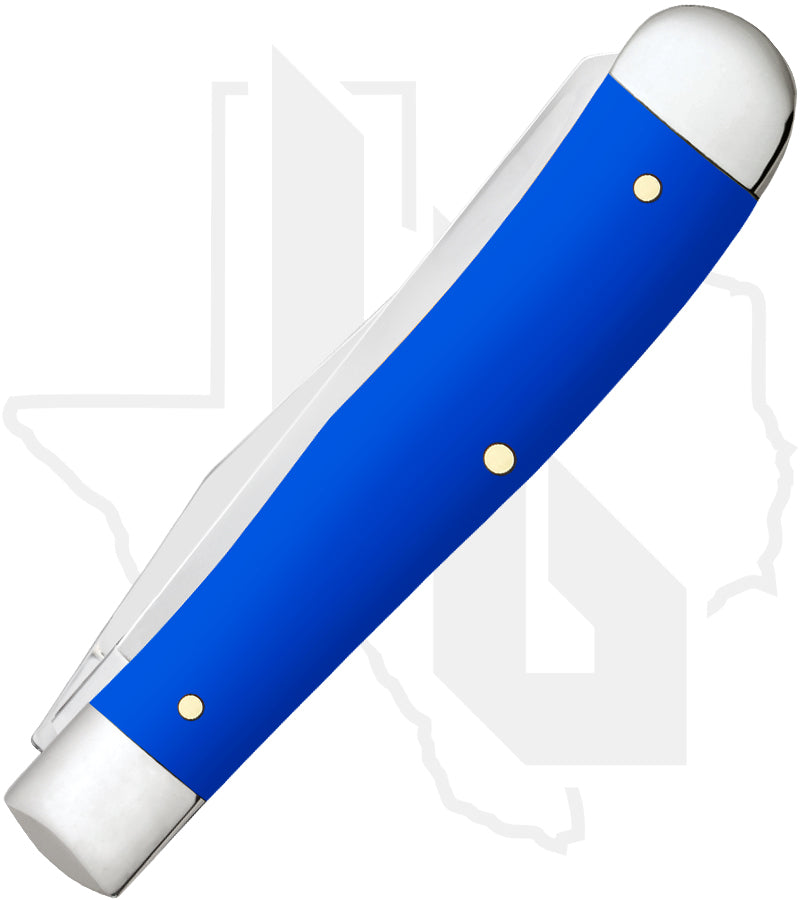 W.R. Case Trapper 16400 - Royal Blue Synthetic, Smooth (4254 SS)