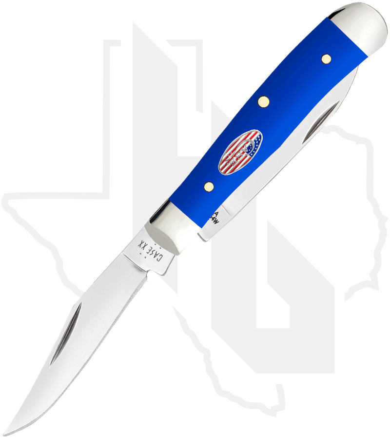 W.R. Case Tiny Trapper 16401 - Royal Blue Synthetic, Smooth (42154W SS)