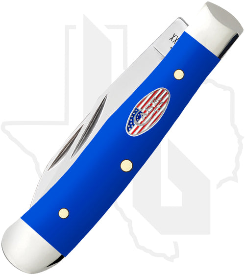 W.R. Case Tiny Trapper 16401 - Royal Blue Synthetic, Smooth (42154W SS)