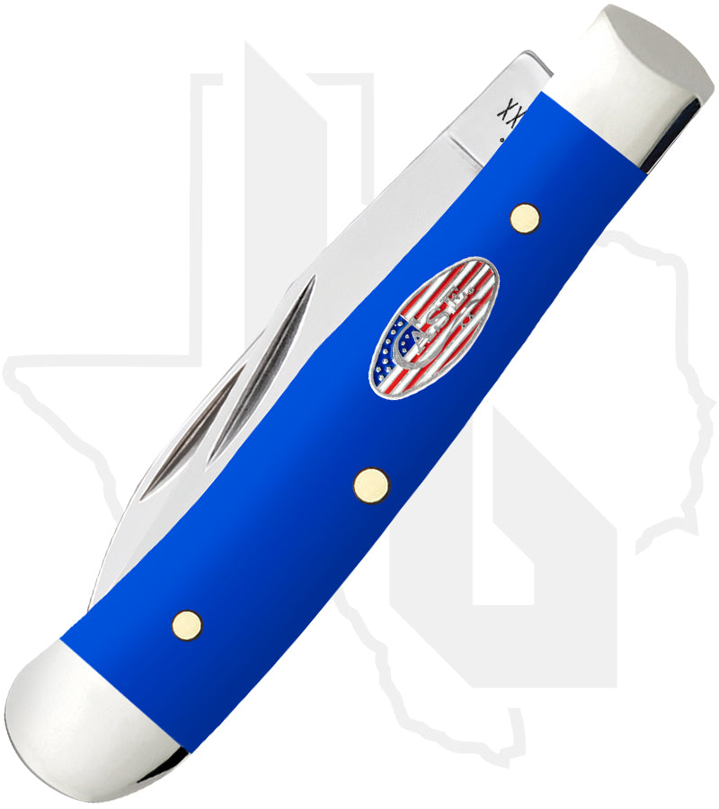 W.R. Case Tiny Trapper 16401 - Royal Blue Synthetic, Smooth (42154W SS)