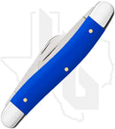 W.R. Case Medium Stockman 16402 - Royal Blue Synthetic, Smooth (4318 SS)
