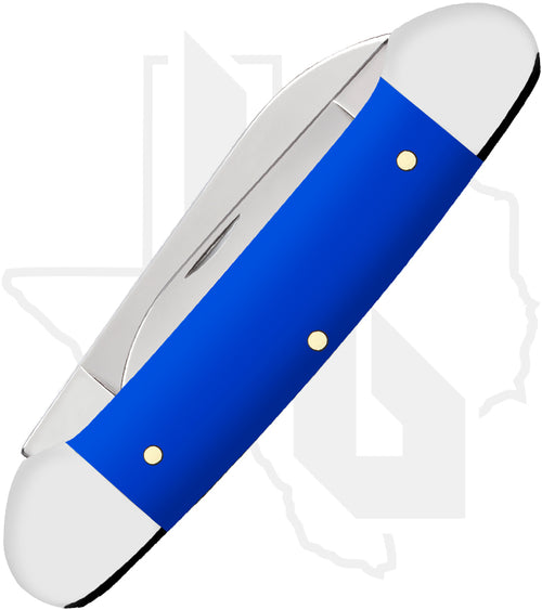 W.R. Case Canoe 16404 - Royal Blue Synthetic, Smooth (42131 SS)