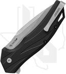 Kershaw Lateral 1645 - Black, Glass-filled nylon