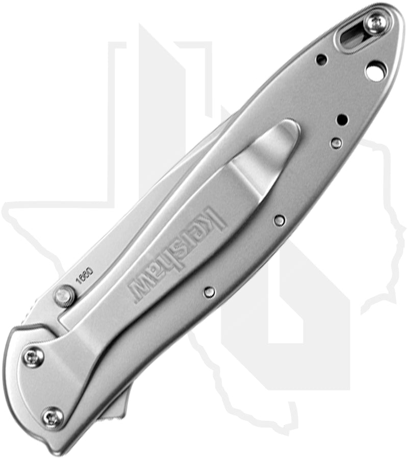Kershaw Leek Ken Onion 1660 - Stainless Steel, Bead Blasted