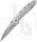 Kershaw Leek Ken Onion 1660CB - Stainless Steel, Bead Blasted Composite Blade