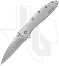 Kershaw Leek Ken Onion 1660CB - Stainless Steel, Bead Blasted Composite Blade