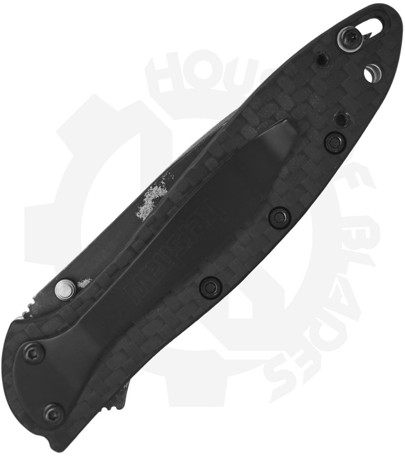 Kershaw Leek Ken Onion 1660CFDAM - Carbon Fiber, Damascus