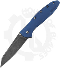 House of Blades Exclusive Kershaw Leek 1660TI20CVBW-BL - Blue, Titanium