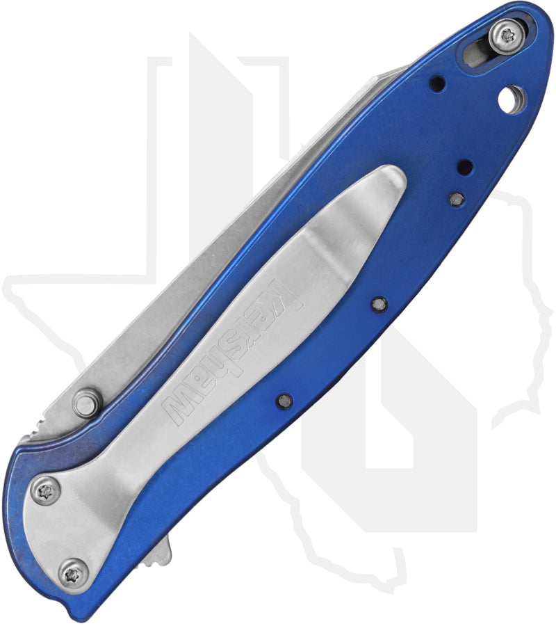 Kershaw Leek Ken Onion 1660TI20CVSW-BL - Blue Titanium