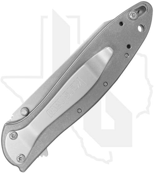 Kershaw Leek Ken Onion 1660TI20CVSW - Titanium, Stonewashed, HOB Exclusive