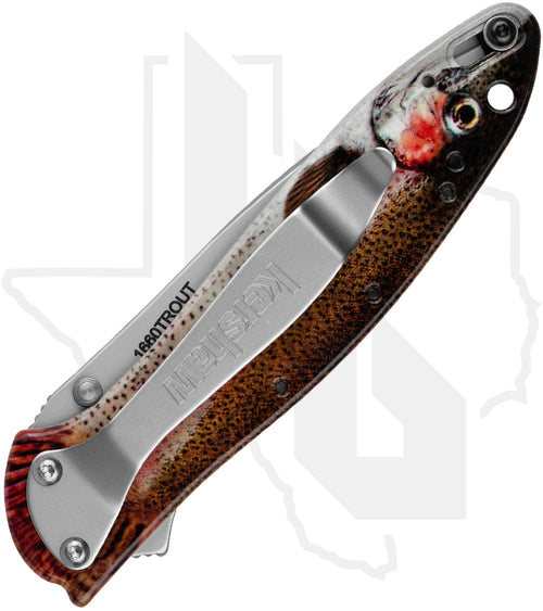 Kershaw Leek Ken Onion 1660TROUT - Rainbow Trout