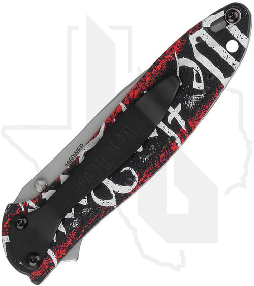 Kershaw Leek Ken Onion 1660WEP - We the People