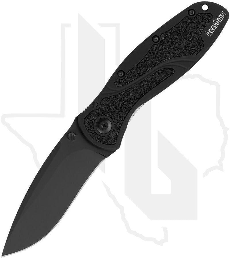 Kershaw Blur Ken Onion 1670BLKMAG - Black Aluminum, Black Cerakote