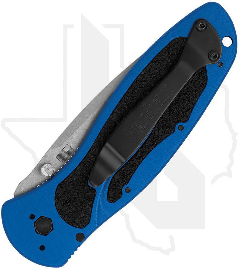 Kershaw Blur Ken Onion 1670NBMAG - Navy Blue Aluminum, Stonewashed