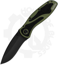 Kershaw Blur Ken Onion 1670OLBLK - Olive Drab, Black