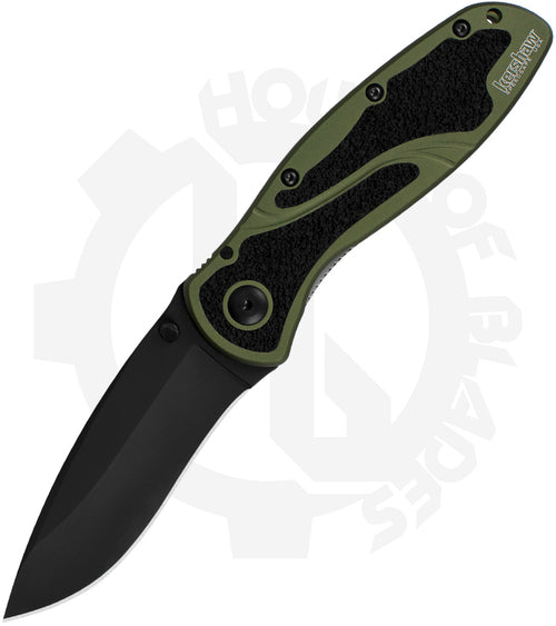 Kershaw Blur Ken Onion 1670OLBLK - Olive Drab, Black