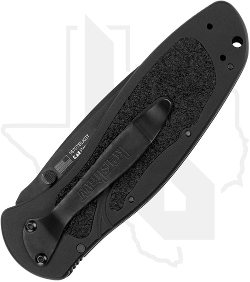 Kershaw Blur Ken Onion 1670TBLKST - Black Aluminum, Black Cerakote