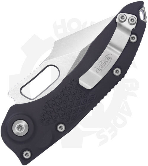 Microtech Stitch 169-10 - Black, Stonewash