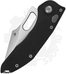 Microtech Stitch 169-12 - Black, Stonewash, Fully Serrated