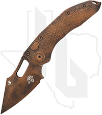 Microtech Signature Series Stitch 169-1PLOBS - Single Edge, Standard Plague Outbreak