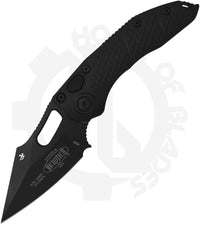 Microtech Stitch 169-1T - Single Edge, Black Cerakote, Tactical