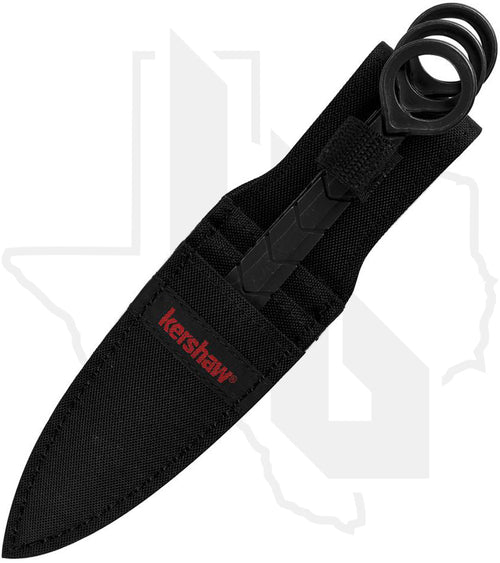 Kershaw Aethon 3 Pc Throwing Knife Set 1748X - Blackwashed