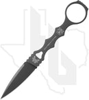Benchmade Black Class SOCP Dagger 174GY - Tungsten Gray Cerakote, Spear Point