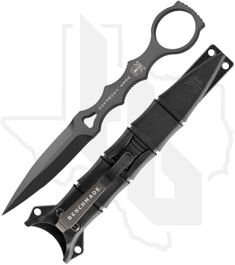 Benchmade Black Class SOCP Dagger 176BK - Black Powder Coat – House of ...