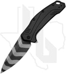 Kershaw Link 1776TS20CV - Black Aluminum, Tiger Stripe