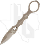 Benchmade Black Class Mini SOCP Dagger 177SN - Desert Sand Cerakote, Tan Sheath