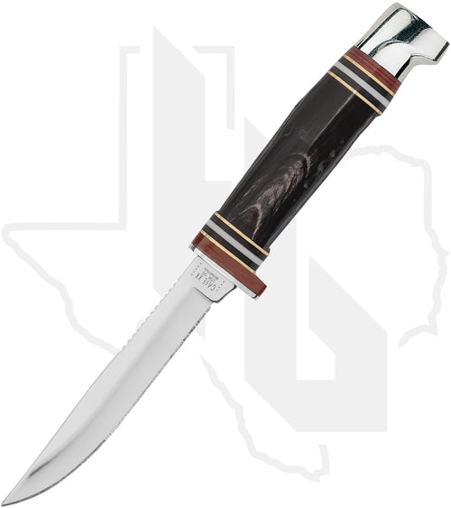 W.R. Case Mini FINN Hunter 17916 - Buffalo Horn (BHMFINN SS)