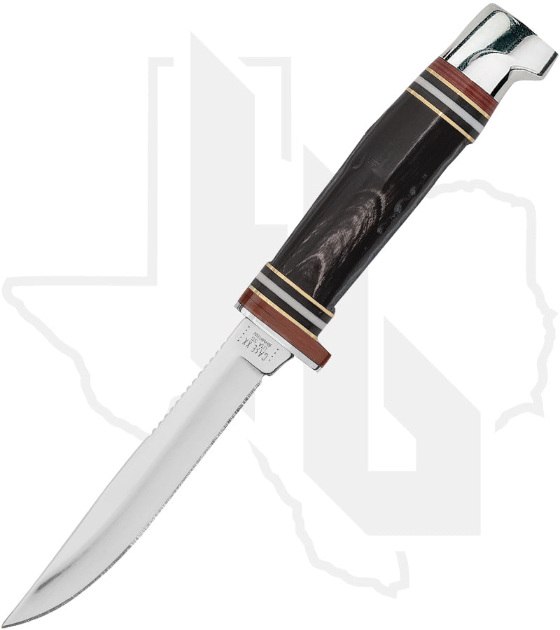 W.R. Case Mini FINN Hunter 17916 - Buffalo Horn (BHMFINN SS)