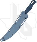 Benchmade Water Line Fishcrafter 7" 18010 - Depth Blue Santoprene, Stonewashed