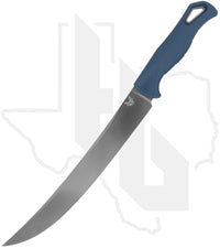 Benchmade Water Line Fishcrafter 9" 18020 - Depth Blue Santoprene, Stonewashed