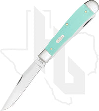 W.R. Case Trapper 18100 - Seafoam Green G-10, Smooth (10254 SS)