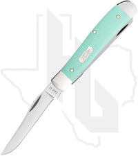 W.R. Case Mini Trapper 18101 - Seafoam Green, G-10 Smooth (10207 SS)