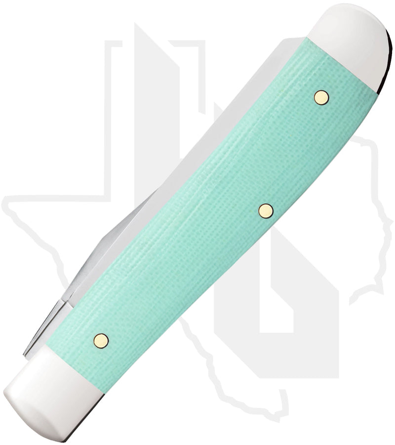 W.R. Case Mini Trapper 18101 - Seafoam Green, G-10 Smooth (10207 SS)