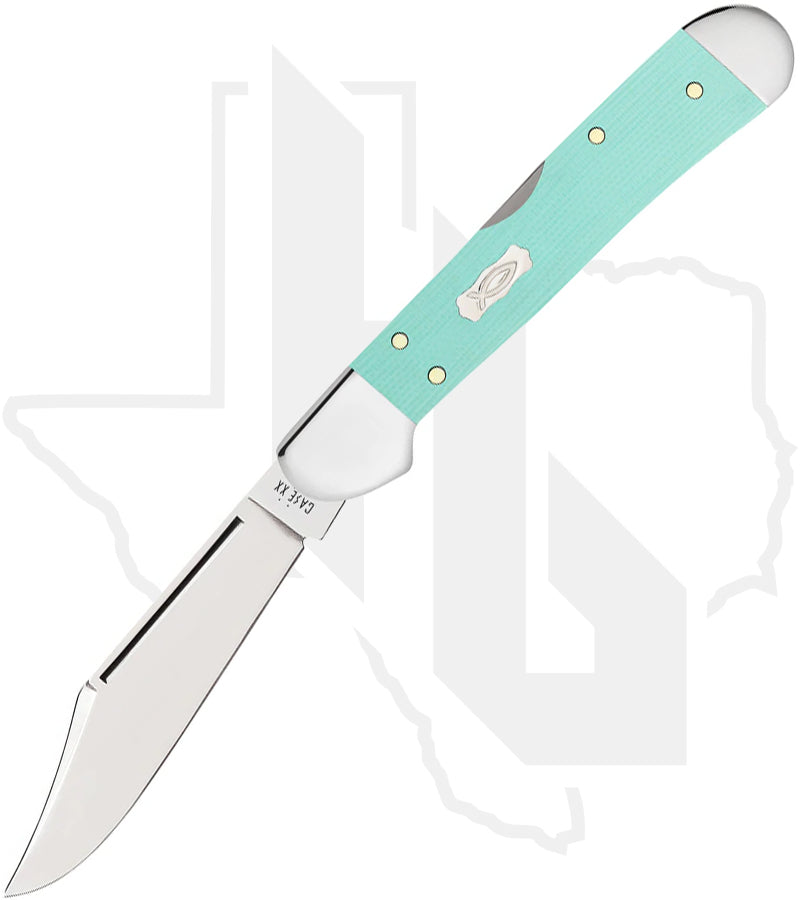 W.R. Case Mini CopperLock 18109 - Seafoam Green G-10, Smooth (101749L SS)