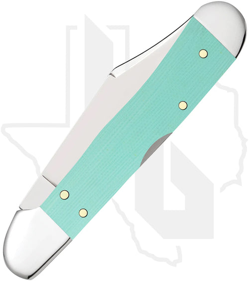 W.R. Case Mini CopperLock 18109 - Seafoam Green G-10, Smooth (101749L SS)