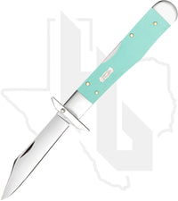 W.R. Case Cheetah Cub 18112 - Seafoam Green G-10, Smooth (1011 1/2L SS)