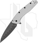 Kershaw Dividend 1812BBCB - Gray Aluminum, Bead Blasted
