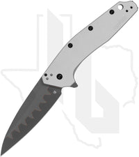 Kershaw Dividend 1812BBCB - Gray Aluminum, Bead Blasted