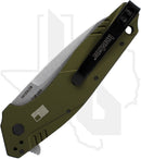 Kershaw Dividend 1812OLCB - OD Green Aluminum, Bead Blasted