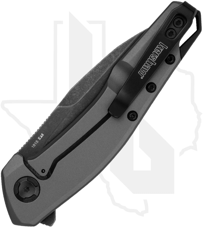 Kershaw Sanctum 1815 - Stainless Steel, Blackwashed