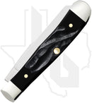 W.R. Case Tiny Trapper 18241 - Black Synthetic, Rough Jig (62154 SS)