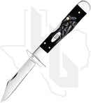 W.R. Case Cheetah Cub 18243 - Black Synthetic, Rough Jig (611 1/2L SS)