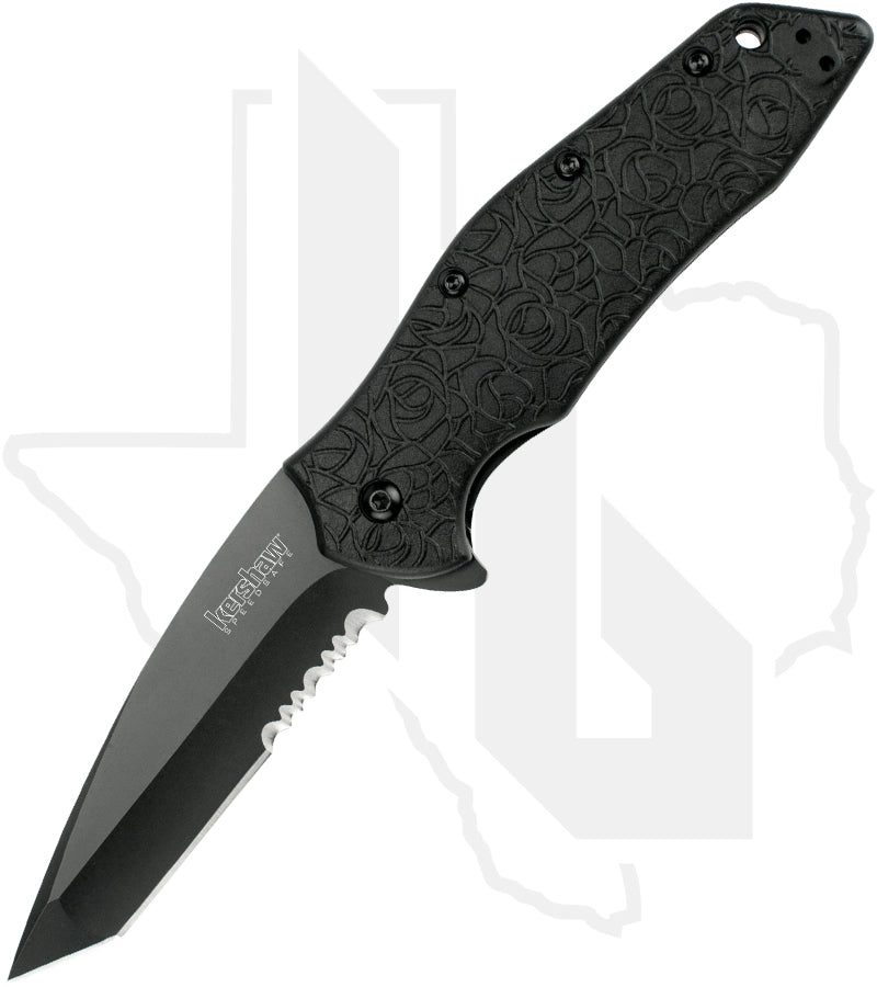Kershaw Kuro 1835TBLKST - Black GFN, Black Oxide