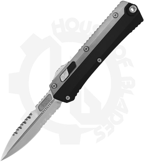 Microtech Glykon 184-12 - Bayonet, Bead Blast Overlay, Serrated