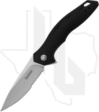 Kershaw Shoreline 1845ST - Black, Serrated