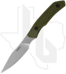 Kershaw Deschutes Caper 1882 - OD Green Polypropylene w/ Rubber Overlay, Stonewashed